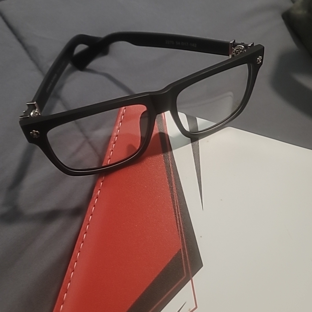Chrome Hearts Black Glasses